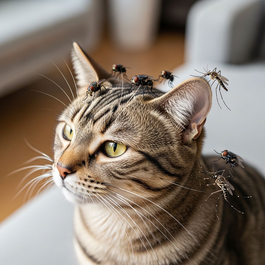Flies And Mosquitoes Affecting Cats: Vet-Approved Prevention Discover how flies and mosquitoes impact cat skin health, with practical prevention tips and treatment strategies for pet owners.