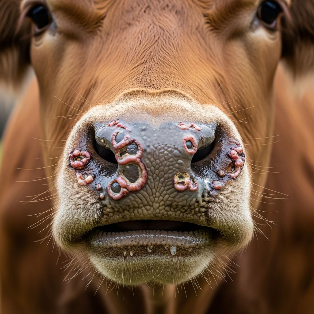 Foot-And-Mouth Disease In Livestock: Prevention And Control Comprehensive guide to understanding, recognizing, and managing foot-and-mouth disease in cloven-hoofed animals worldwide.