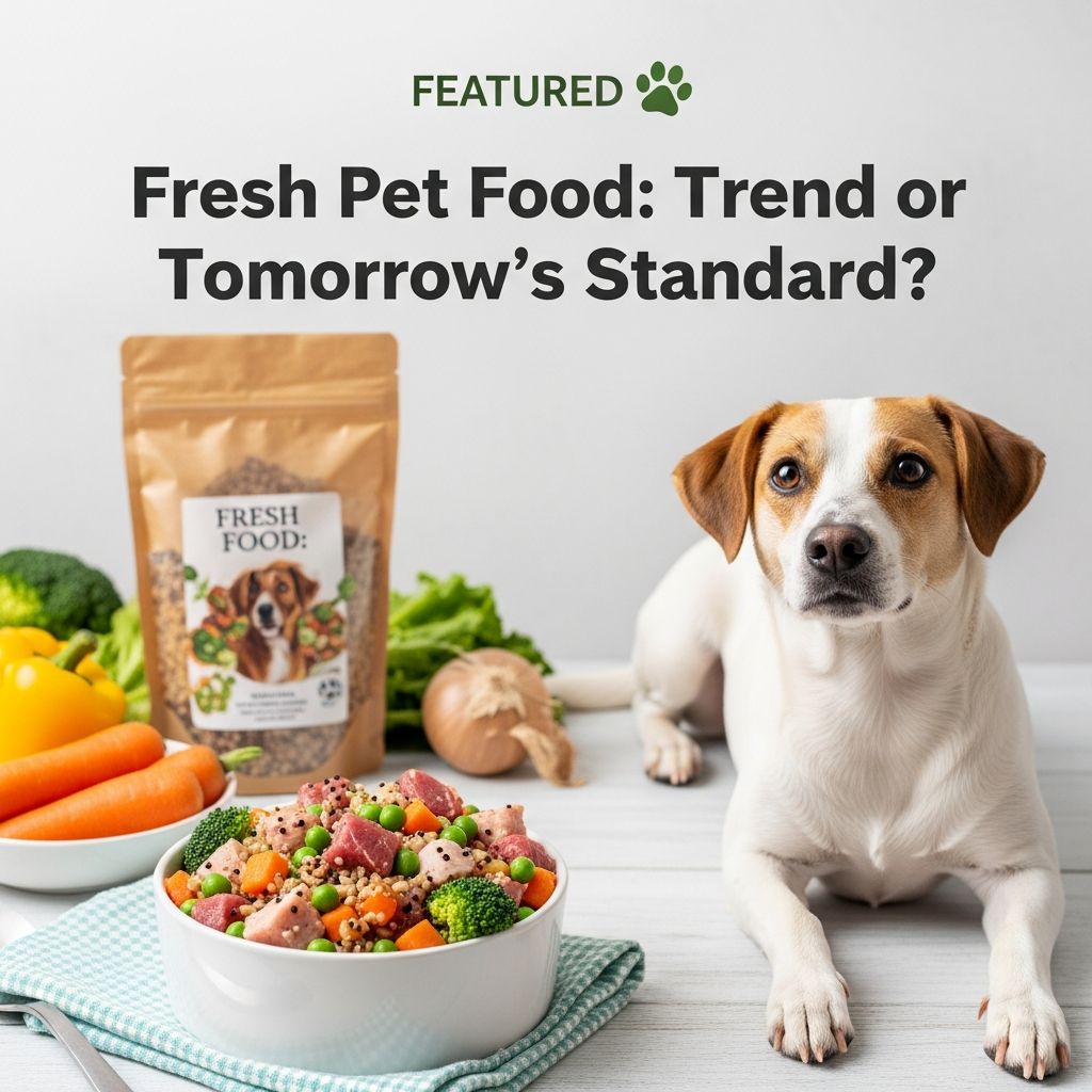 Fresh Pet Food: Trend or Tomorrow’s Standard? Is fresh pet food a passing craze or the blueprint for healthier pet nutrition in the coming decade?