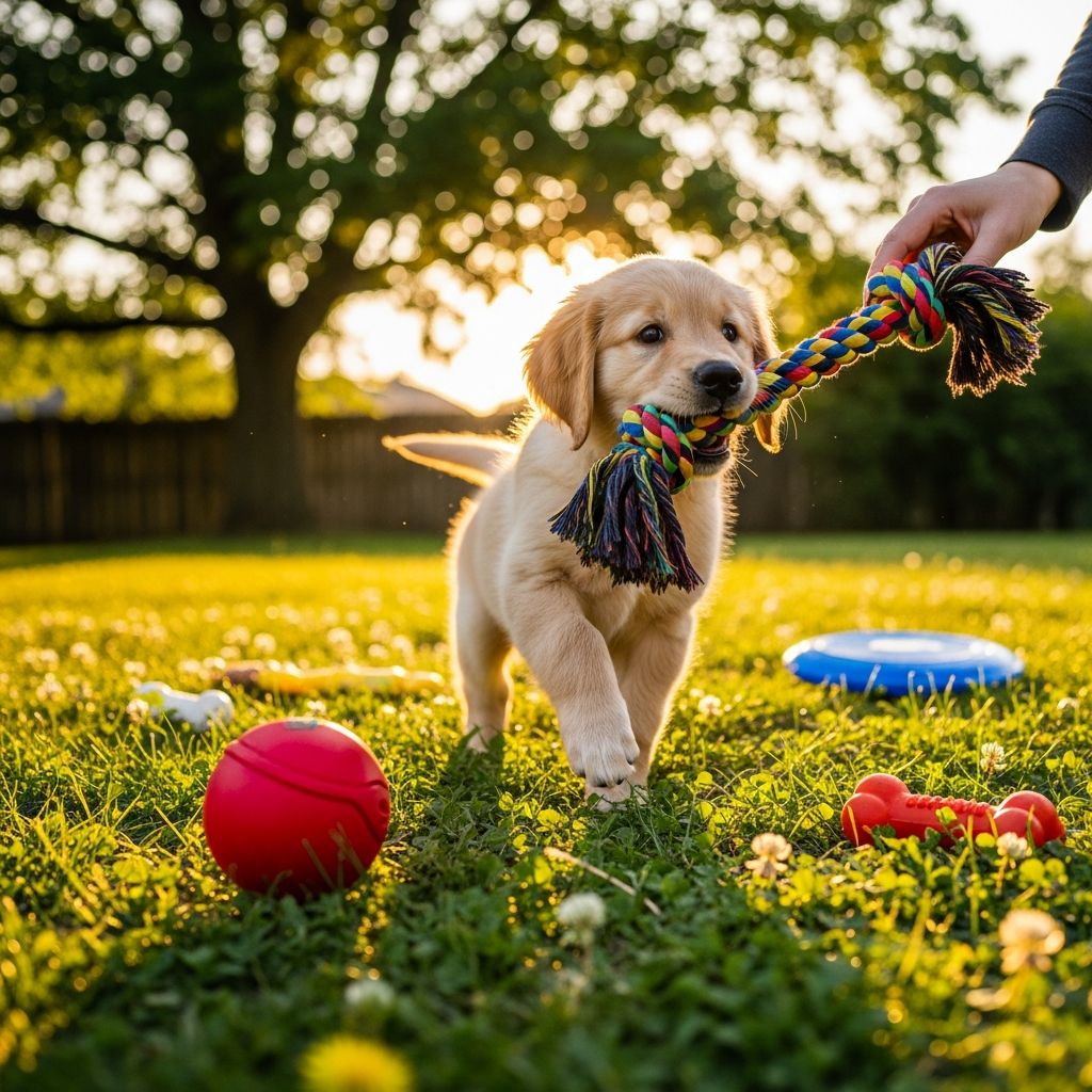 Discover engaging games to boost your puppy's physical skills, mental sharpness, and emotional bonds during key growth phases.