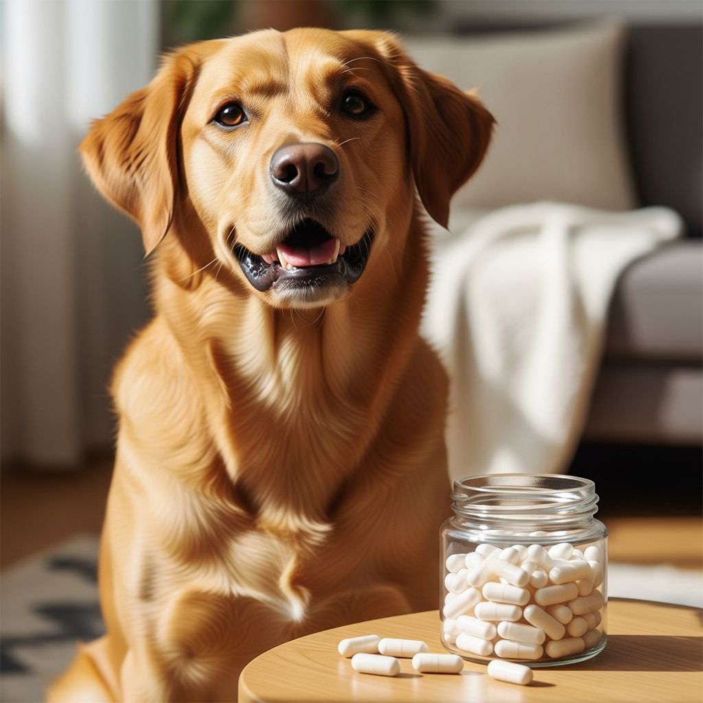 Complete overview of glucosamine benefits, dosing, and safety for canine joint care.