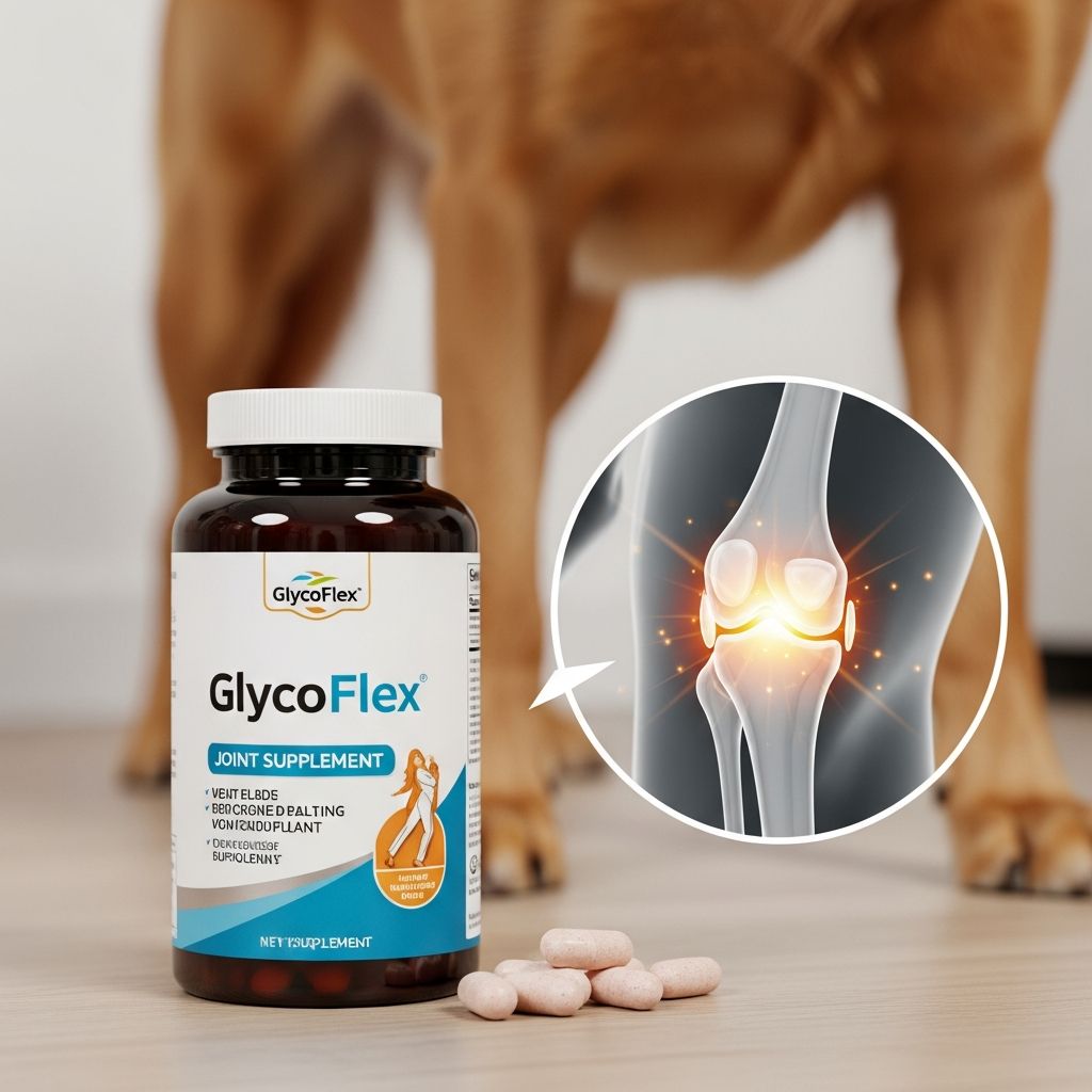 Discover how GlycoFlex supports canine joint health with proven ingredients for mobility and comfort in dogs of all ages.