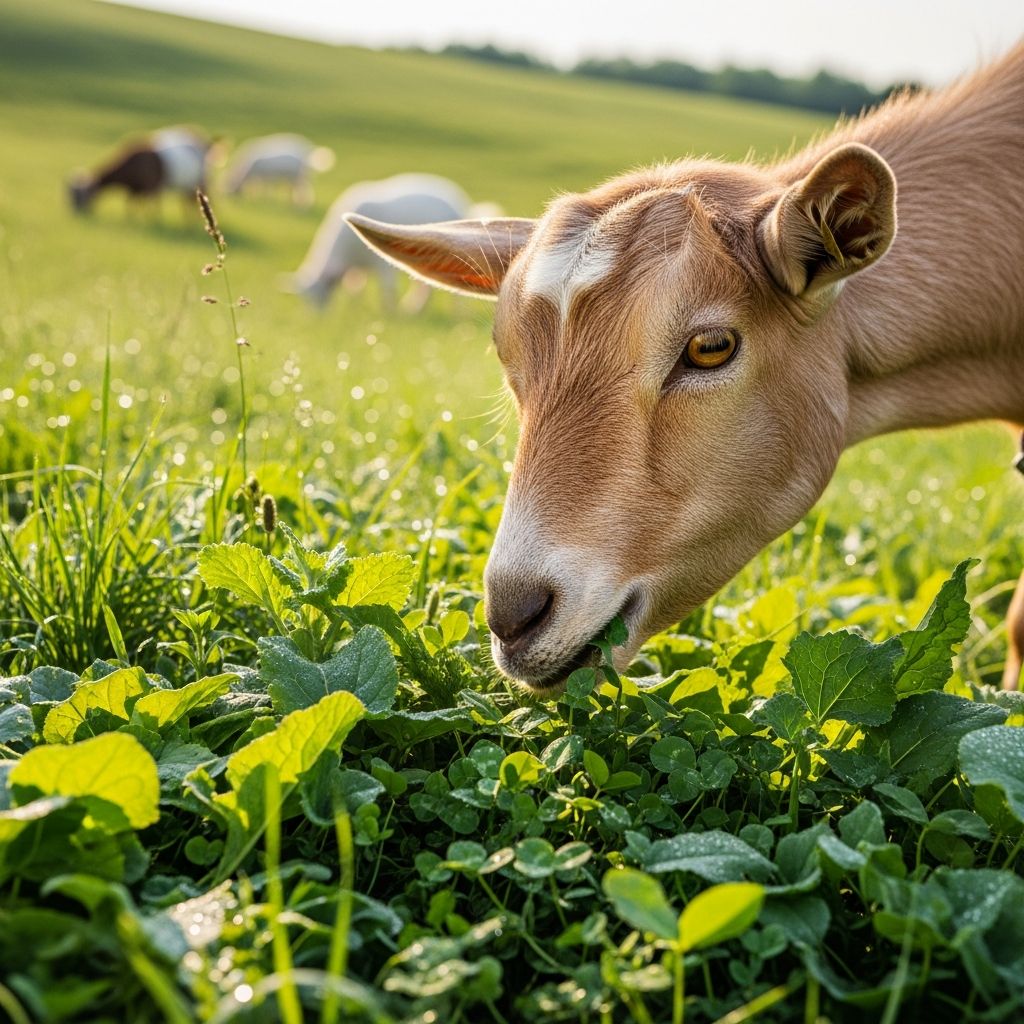 Goat Nutrition Essentials: Practical Feeding Guide For Farmers Master the art of feeding goats for optimal health, growth, milk production, and disease resistance with this detailed guide.