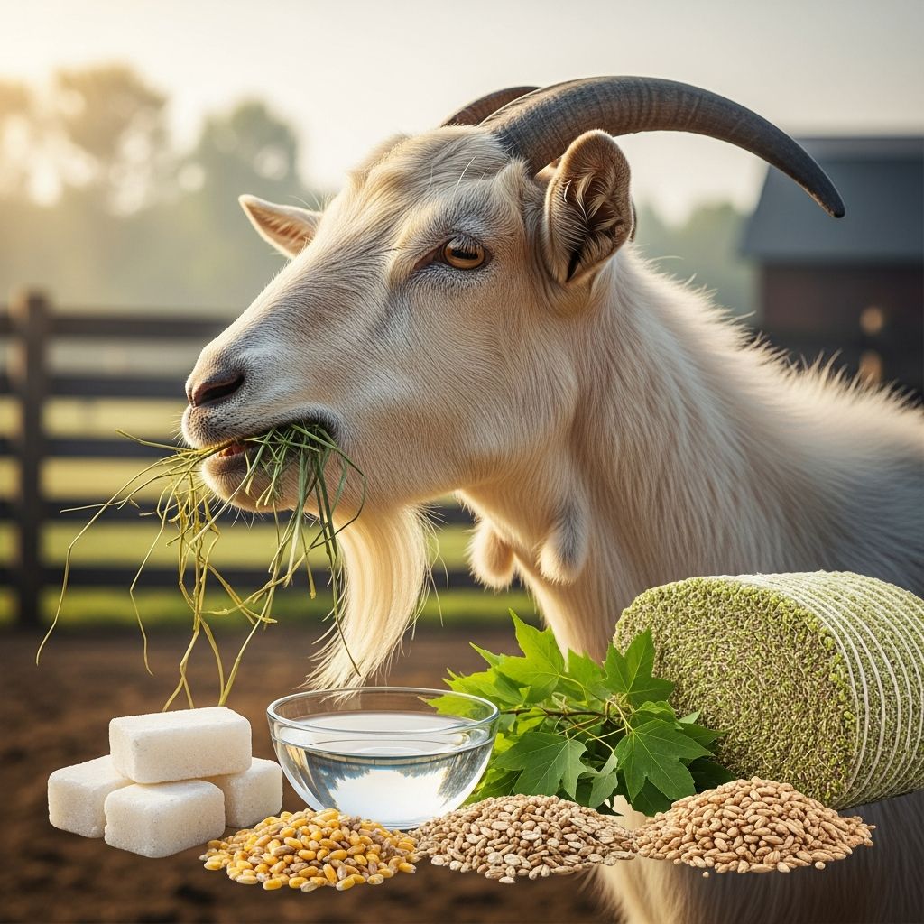 Complete Guide to Goat Nutritional Needs Master the essential nutrients and feeding strategies for optimal goat health and productivity