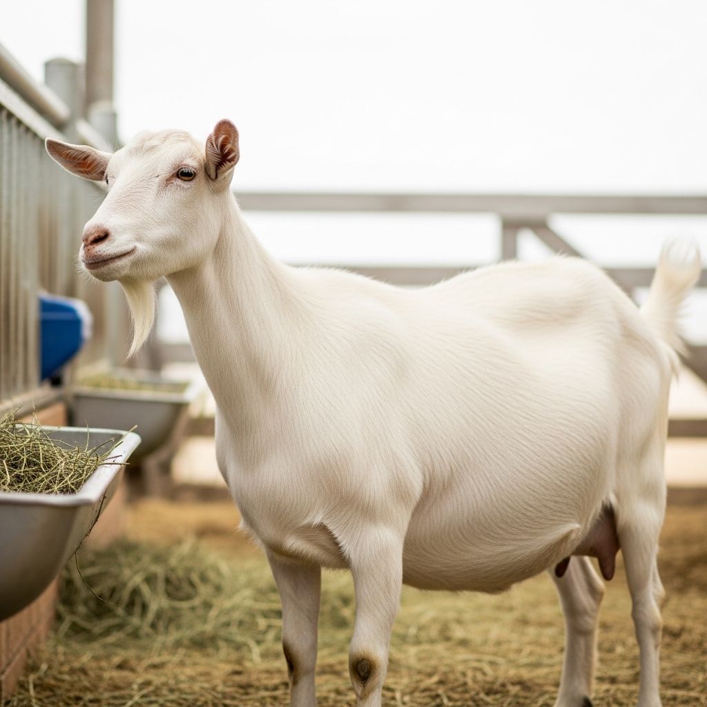Goat Pregnancy Care and Management Guide Complete overview of gestation, fetal development, and doe nutrition.