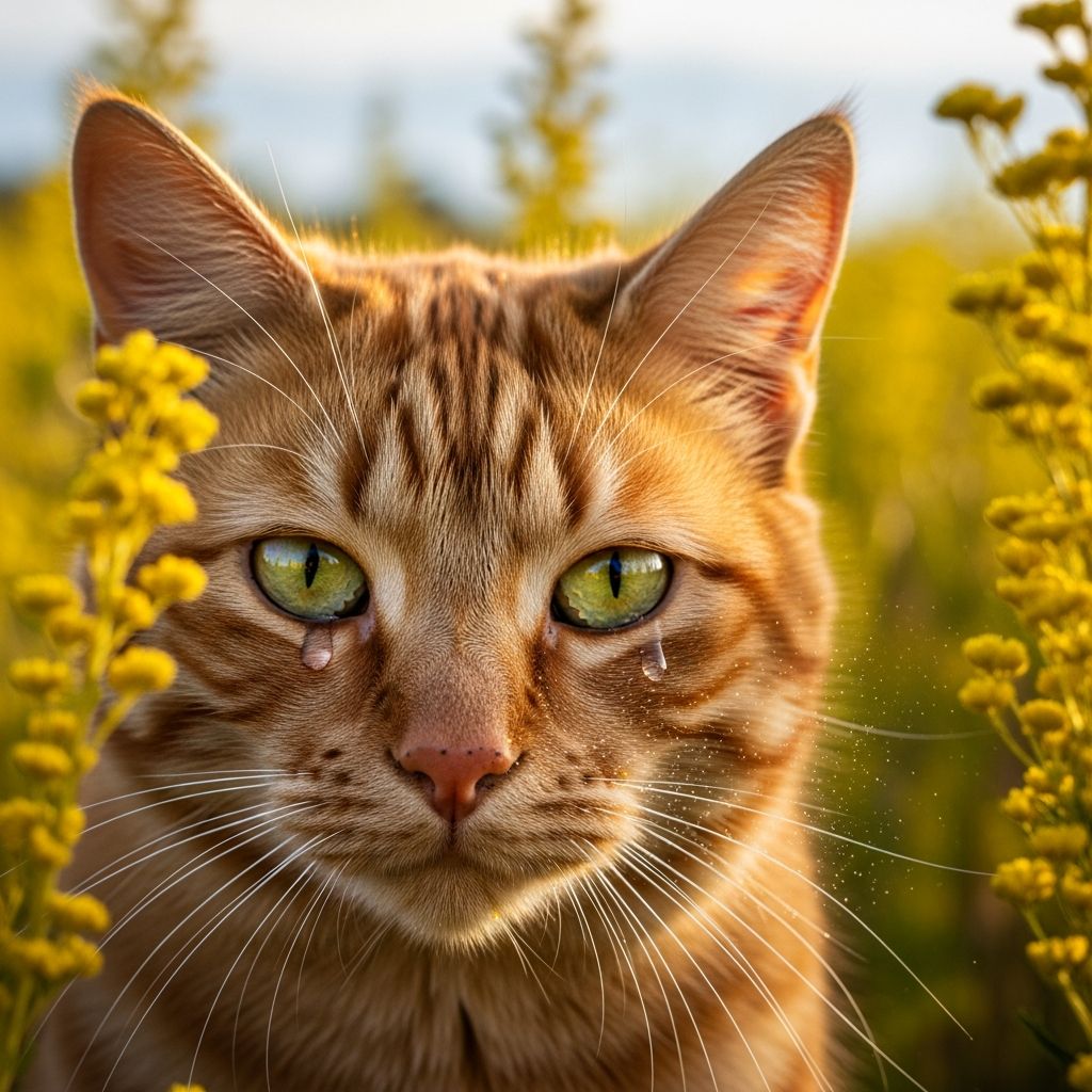 Discover how to spot, manage, and treat hay fever in cats for a happier, itch-free feline companion.