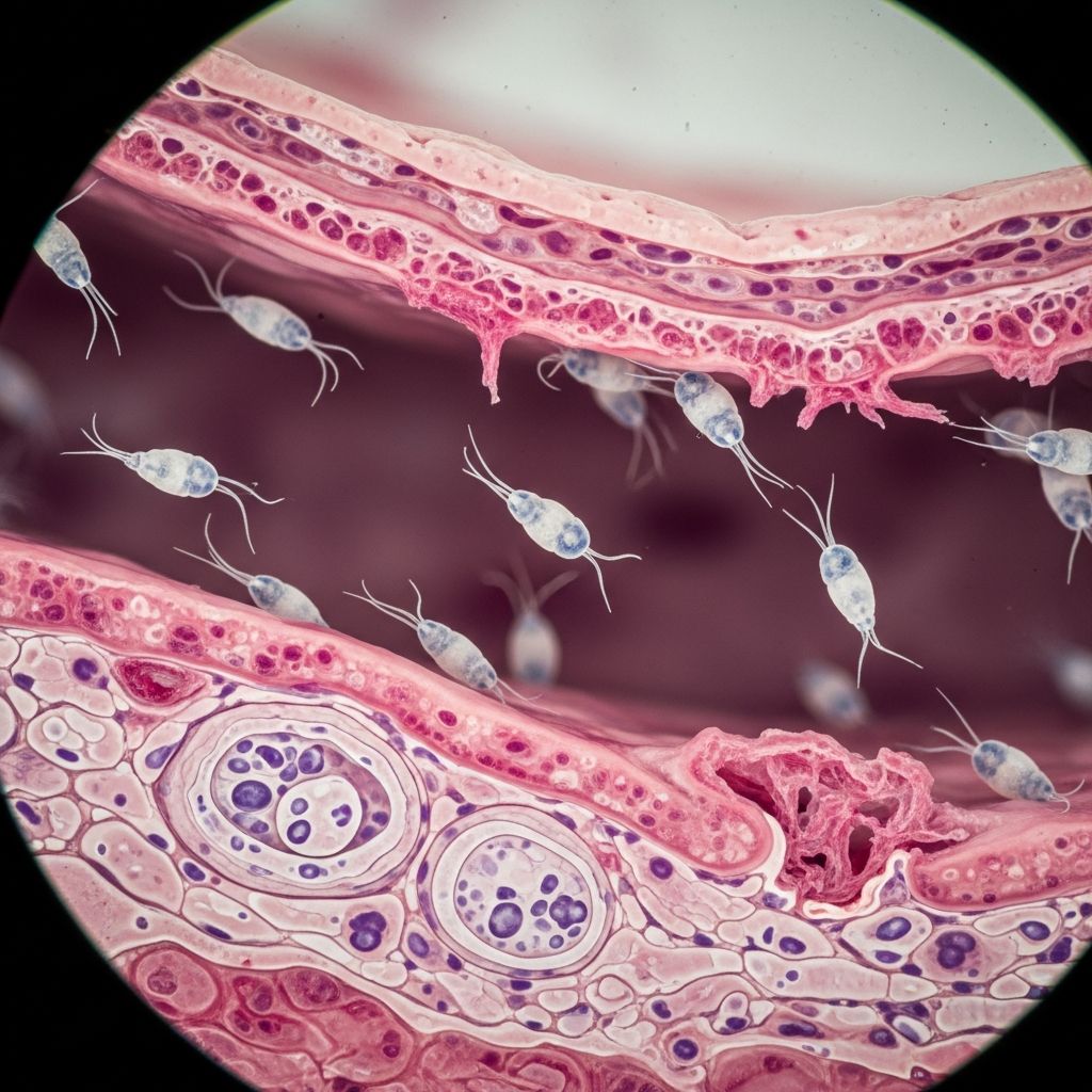 Hexamitiasis In Poultry: Causes, Diagnosis, Prevention Guide Understanding the devastating protozoal disease affecting turkeys and game birds, from symptoms to management strategies.