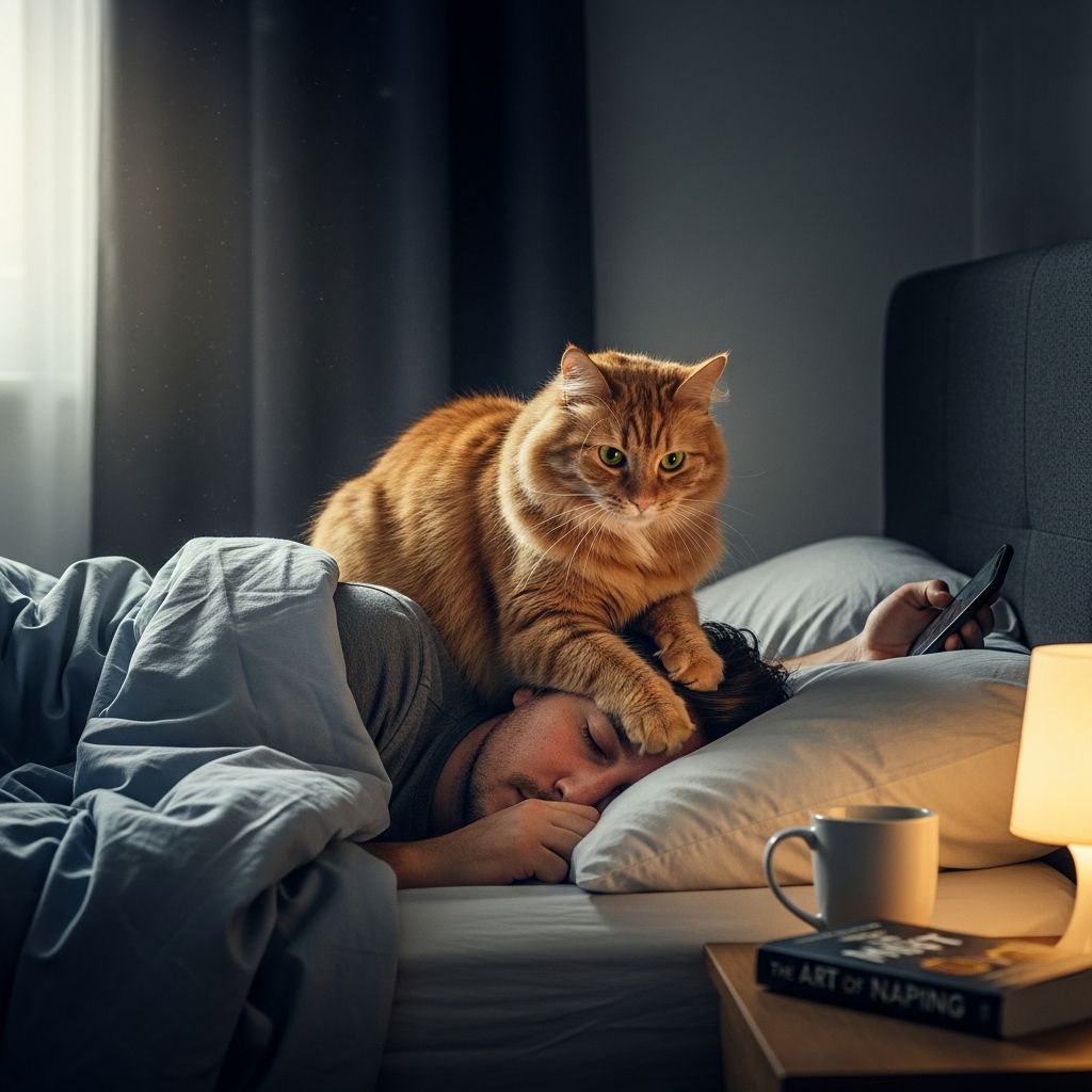 Cat Wake-Up Tactics: 5 Hilarious Ways Cats Wake You Discover the amusing and persistent ways cats rouse their owners from sleep, blending instinct with affection.