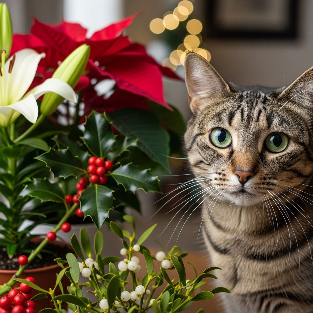 Discover which festive plants can harm your cat and learn essential tips to keep your pet safe during holiday celebrations.