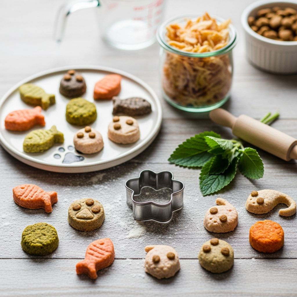 Creating Nutritious Homemade Cat Treats at Home Master the art of baking wholesome treats your feline friend will adore