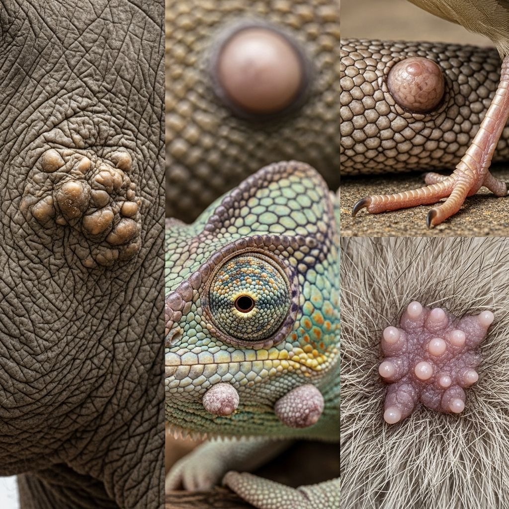 Innate Skin Growths In Animals: Expert Guide For Pet Owners Exploring genetic and birth-present skin tumors and malformations in pets and livestock, their diagnosis, and care strategies.