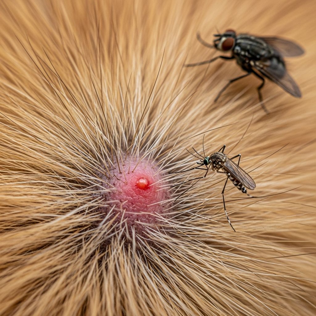 Insect Bites on Dogs: Flies and Mosquitoes Protect your dog from painful fly strikes, mosquito bites, and other insect irritations with expert prevention and treatment strategies.