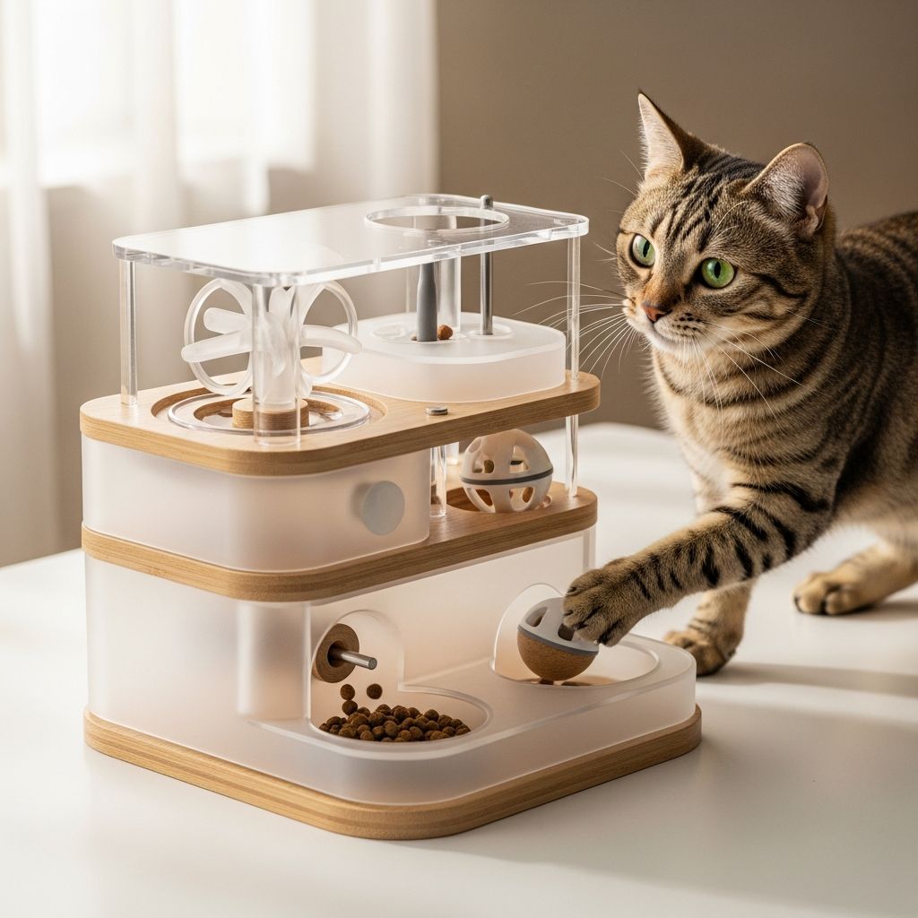 Interactive Feeding Solutions For Cats: 6 Best Feeders Discover how enriched feeding methods enhance your cat's physical health and mental wellbeing.
