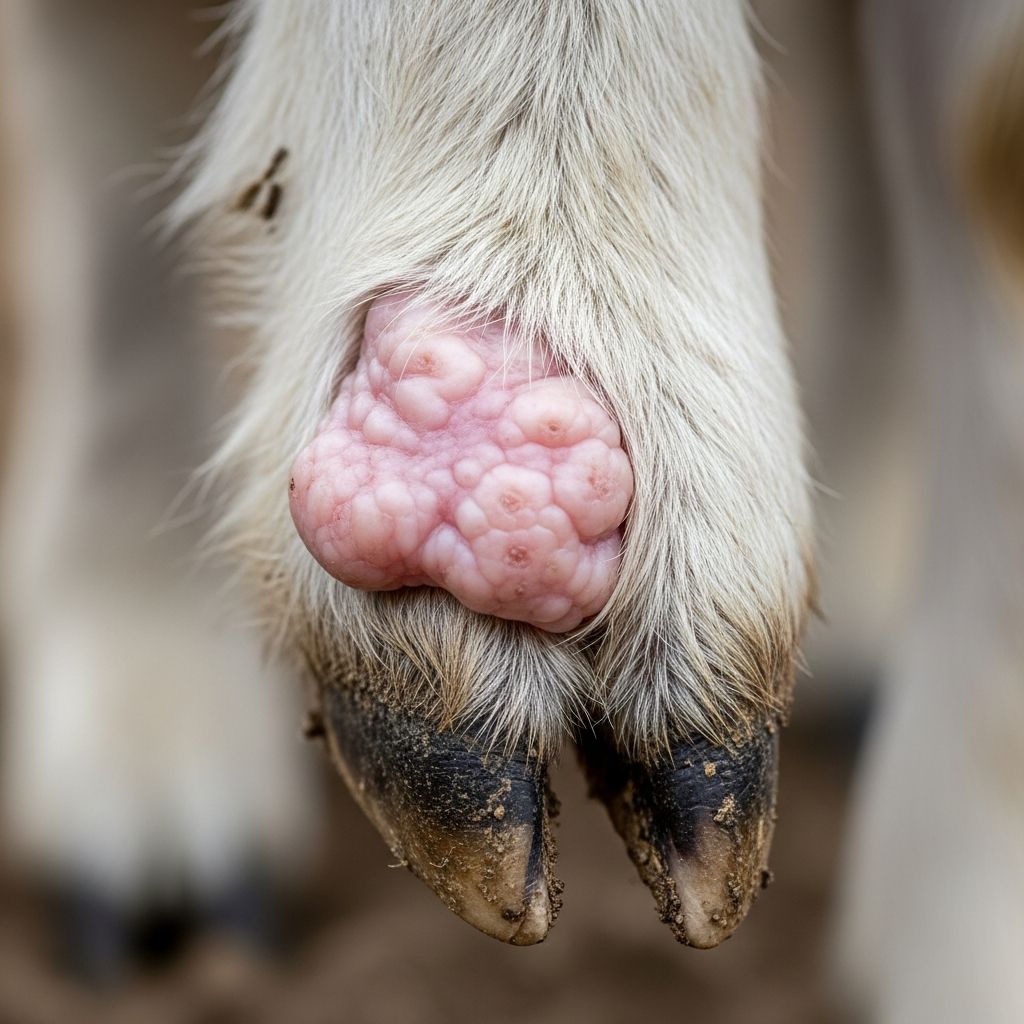 Interdigital Fibroma In Sheep: Diagnosis, Treatment, Prevention Understanding the causes, symptoms, and management of interdigital fibromas in sheep to improve flock health and reduce lameness.