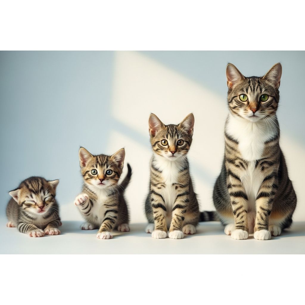 Kitten To Cat: 6 Growth Stages And Care Tips Discover the key milestones as your kitten transforms into an adult cat, from newborn helplessness to full maturity.