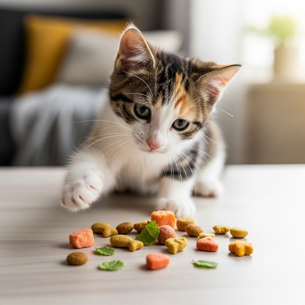 Kitten Treats: Complete Guide To Safe Choices Discover how to select, offer, and limit treats for kittens to support growth without health risks.