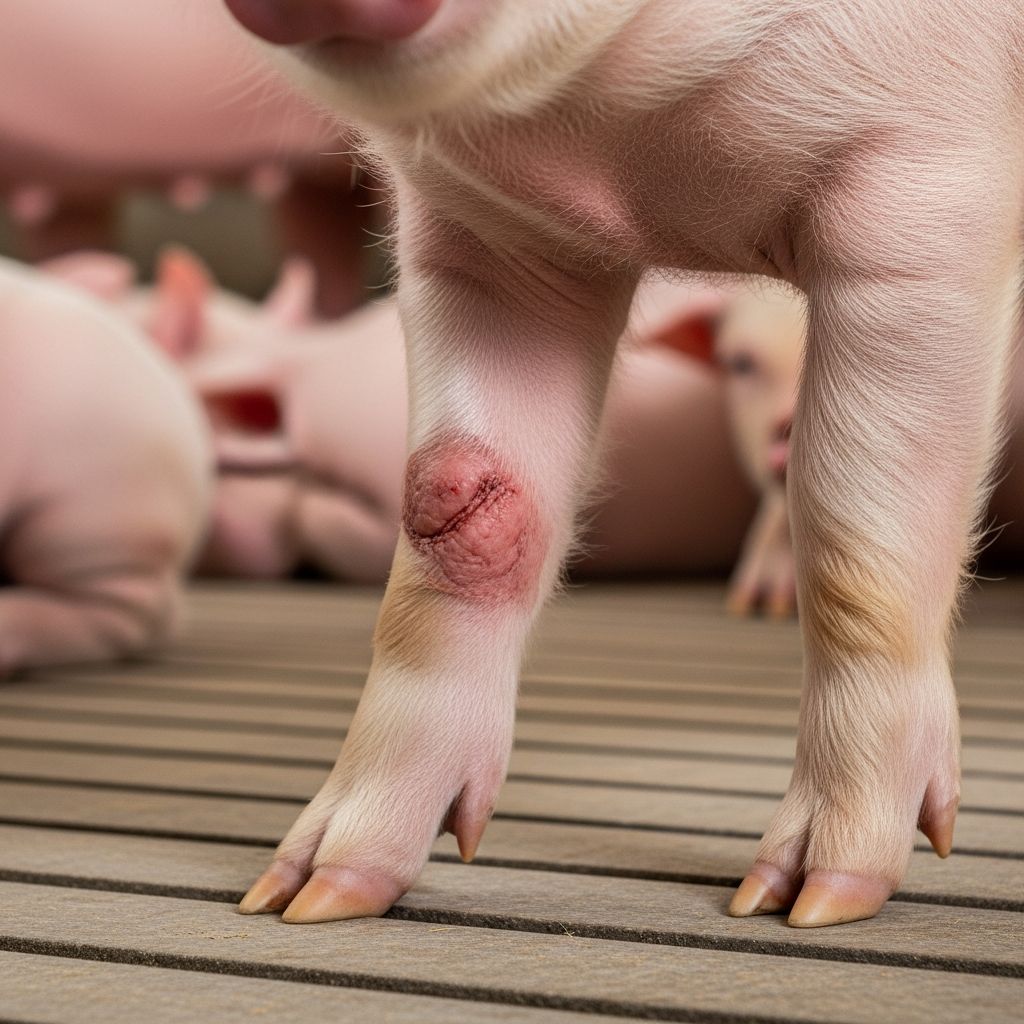 Essential guide to identifying, treating, and preventing lameness issues in young pigs for optimal herd health.