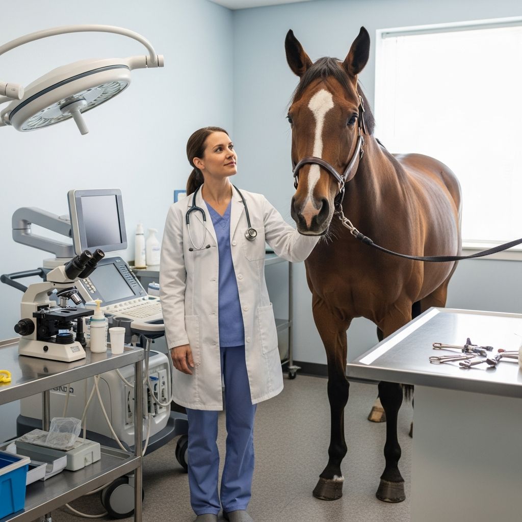 Discover the expertise of board-certified specialists in diagnosing and treating complex diseases in horses, cattle, and other large animals for optimal health outcomes.