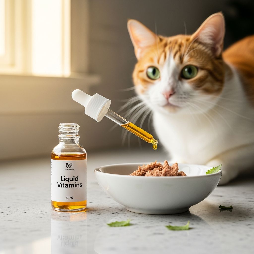 Liquid Vitamins For Cats: Comprehensive Guide To Supplementation Discover how liquid vitamins can bridge nutritional gaps in your cat's diet while ensuring safety and effectiveness for optimal feline wellness.