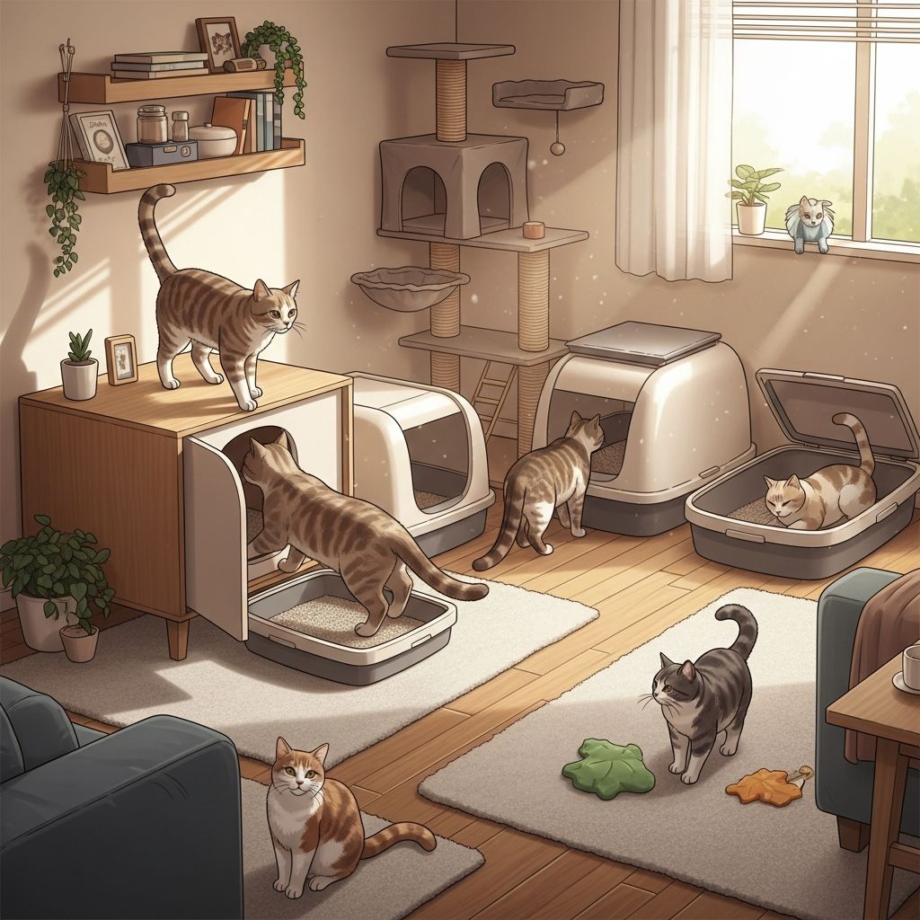 Optimal Litter Box Count for Multi-Cat Households Discover the science-backed formula for preventing litter box conflicts in multi-cat homes.