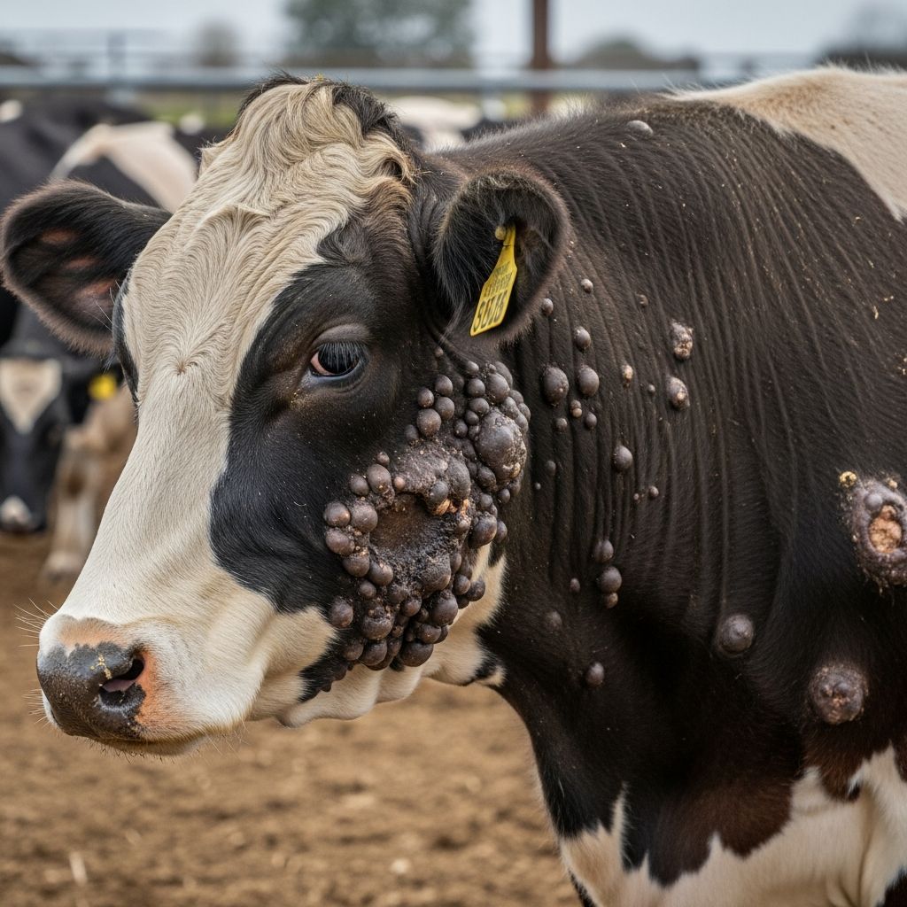 Lumpy Skin Disease In Cattle: 5 Essential Supportive Treatments Comprehensive guide to recognizing, managing, and preventing lumpy skin disease outbreaks in cattle herds worldwide.