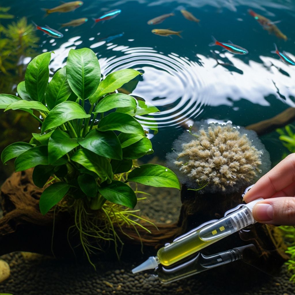Discover how to detect, prevent, and eliminate ammonia buildup to keep your fish, shrimp, and plants thriving in a balanced tank.