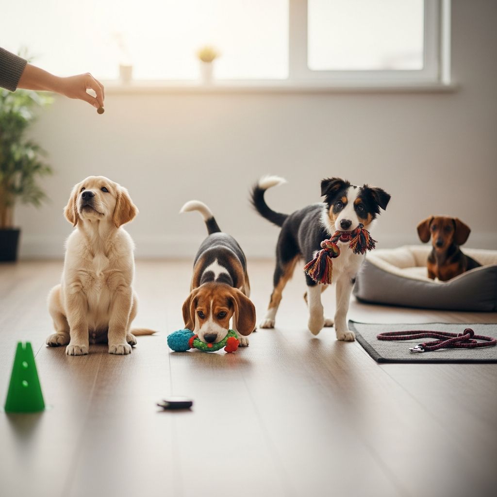 Learn proven strategies for raising and training multiple puppies successfully