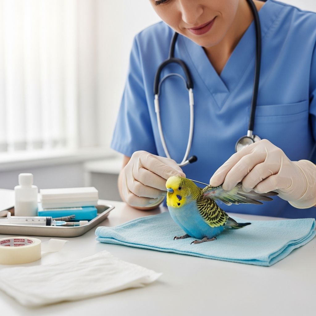 Managing Physical Injuries in Companion Birds Expert guidance on stabilizing and treating traumatized pet birds