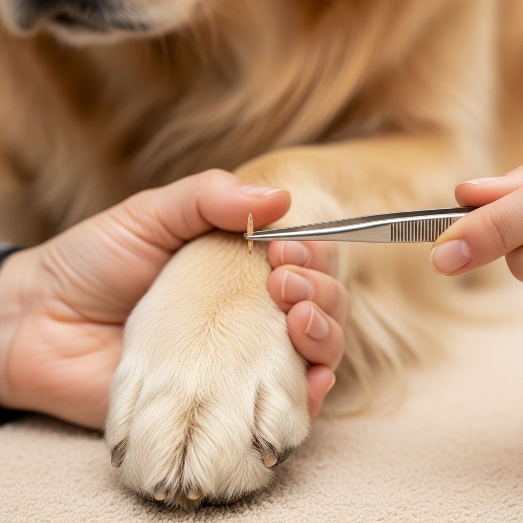 Managing Splinters in Dogs: A Complete Care Guide Learn how to safely identify, remove, and treat splinters in your dog's paws