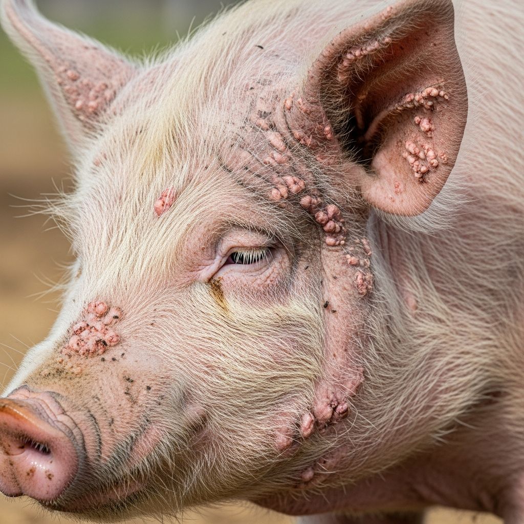 Mange In Pigs: 3-Step Eradication Plan For Producers Comprehensive guide to identifying, treating, and preventing sarcoptic mange in swine herds for optimal pig health.