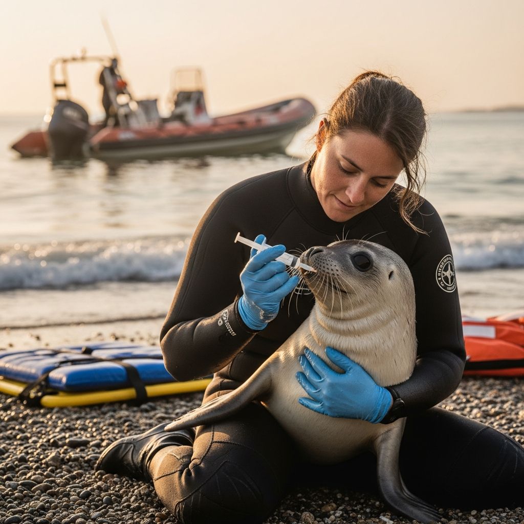 Expert strategies for housing, handling, and conserving marine mammals in captivity and the wild.