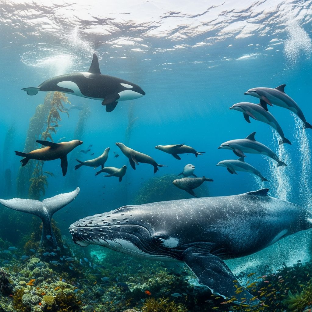 Marine Mammals: 130 Species, Adaptations, And Threats Discover the biology, adaptations, and diversity of marine mammals thriving in ocean environments worldwide.