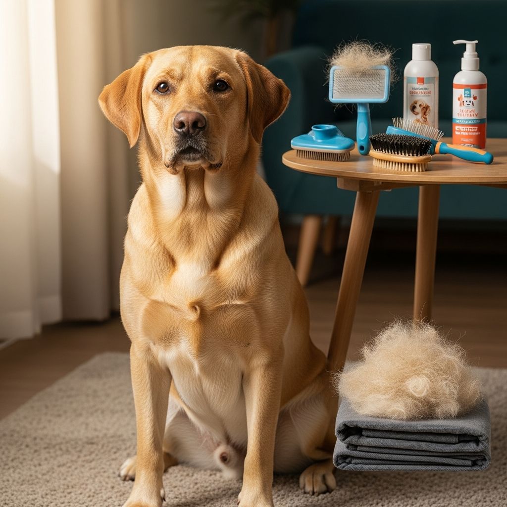 Labrador Shedding Control: Expert Grooming Guide Discover proven strategies to manage your Labrador's heavy shedding and keep your home hair-free while maintaining a healthy coat.