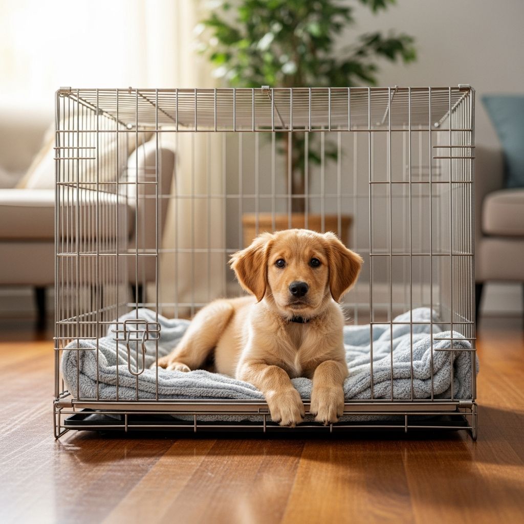 Unlock the secrets to stress-free crate training for your puppy with proven, gentle methods that build confidence and security.