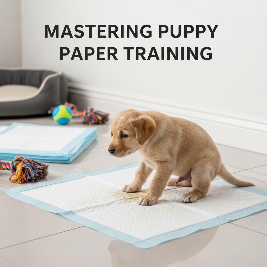 Puppy Paper Training: Step-By-Step Indoor Potty Guide Comprehensive guide to successfully paper train your puppy with proven techniques, supervision tips, and transition strategies for lasting results.