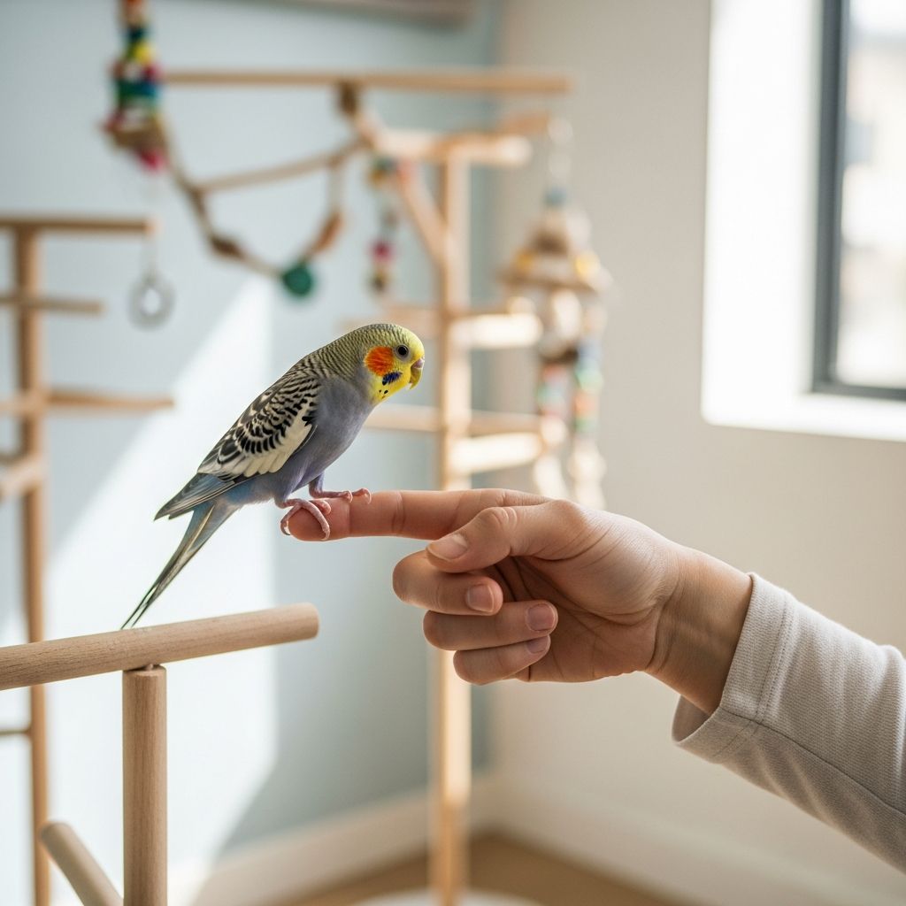 Mastering Step-Up: Train Your Bird Essentials Unlock the joy of bird ownership by teaching your feathered friend the vital 'step-up' command and beyond with proven, positive techniques.