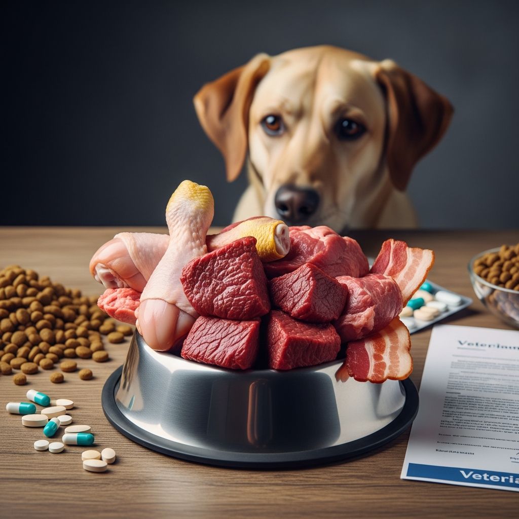 Understanding the nutritional and safety implications of feeding dogs all-meat diets