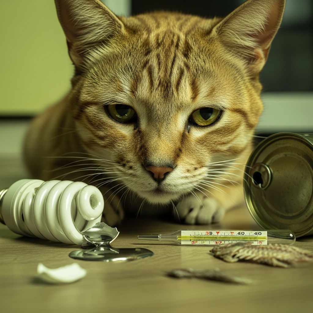 Understand the hidden dangers of mercury exposure for cats, dogs, and wildlife, from symptoms to life-saving treatments.