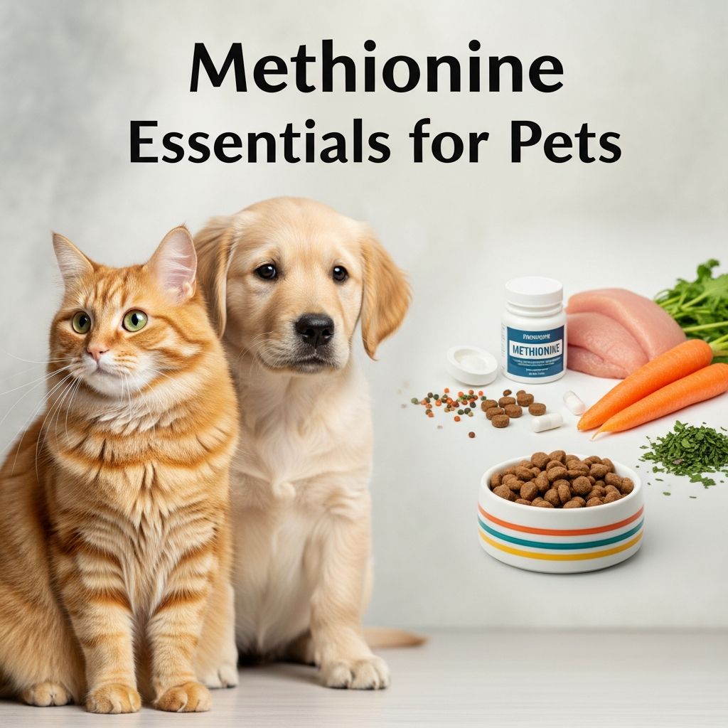 Methionine Essentials For Pets: A Practical Guide Discover how methionine supports urinary health, liver function, and coat quality in dogs and cats for optimal pet wellness.