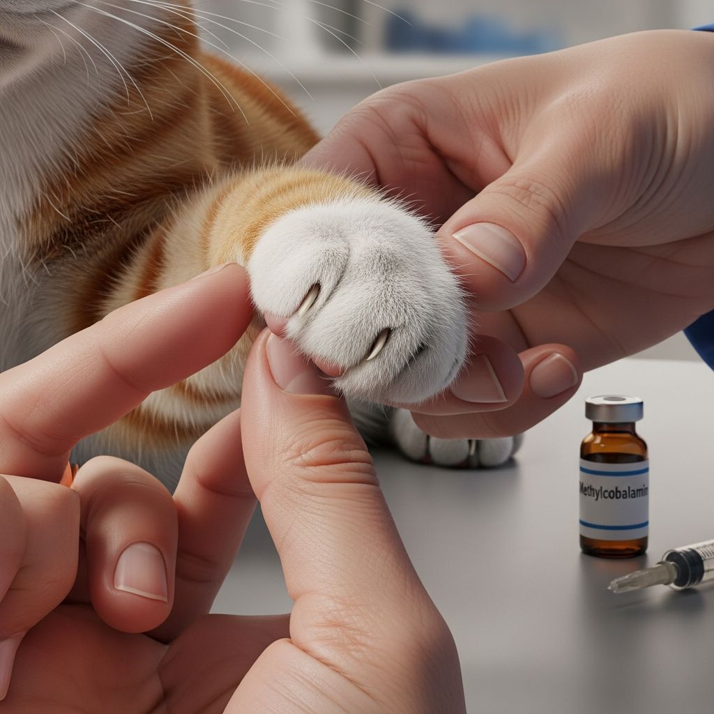 Methylcobalamin for Cat Neuropathy Relief Discover how methylcobalamin vitamin B12 supports nerve repair in cats with neuropathy, easing pain and improving mobility.