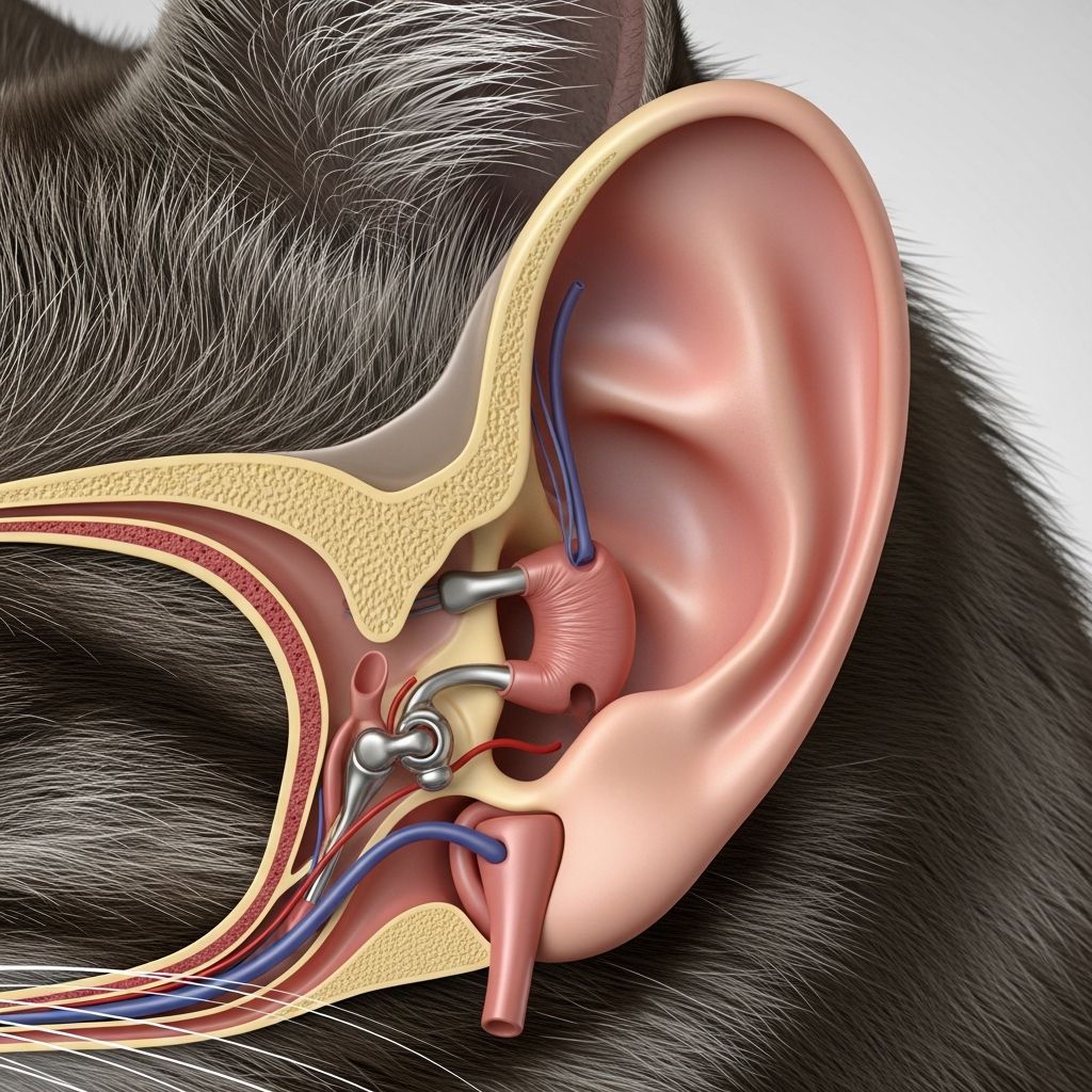 Middle And Inner Ear Infections In Cats: Signs And Treatment Discover causes, symptoms, diagnosis, and treatments for otitis media and interna in cats to help your feline recover swiftly.