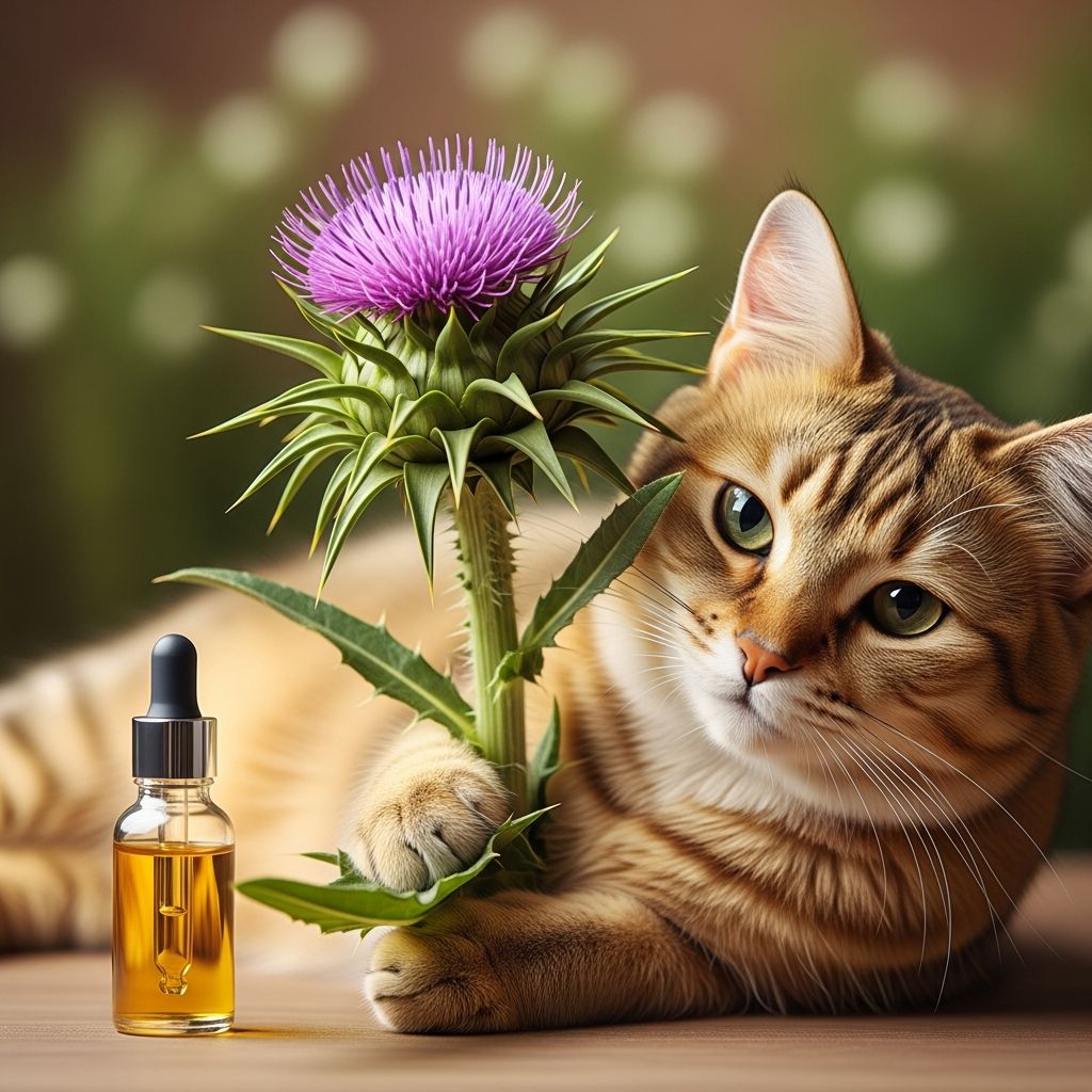 Unlock the power of milk thistle to safeguard your cat's liver from toxins, medications, and diseases with this comprehensive natural supplement guide.