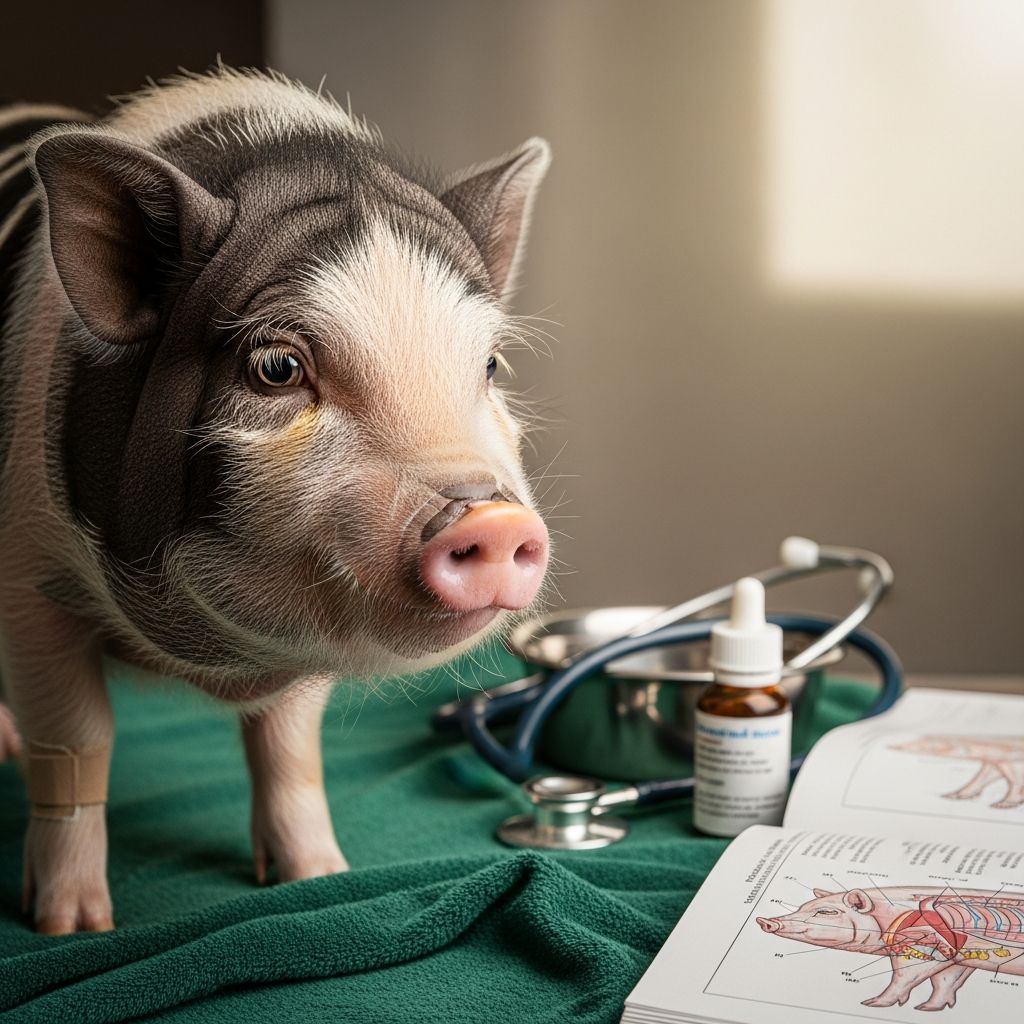 Health Issues in Miniature Pet Pigs: A Complete Guide Understanding common diseases and preventive care for miniature pet pigs
