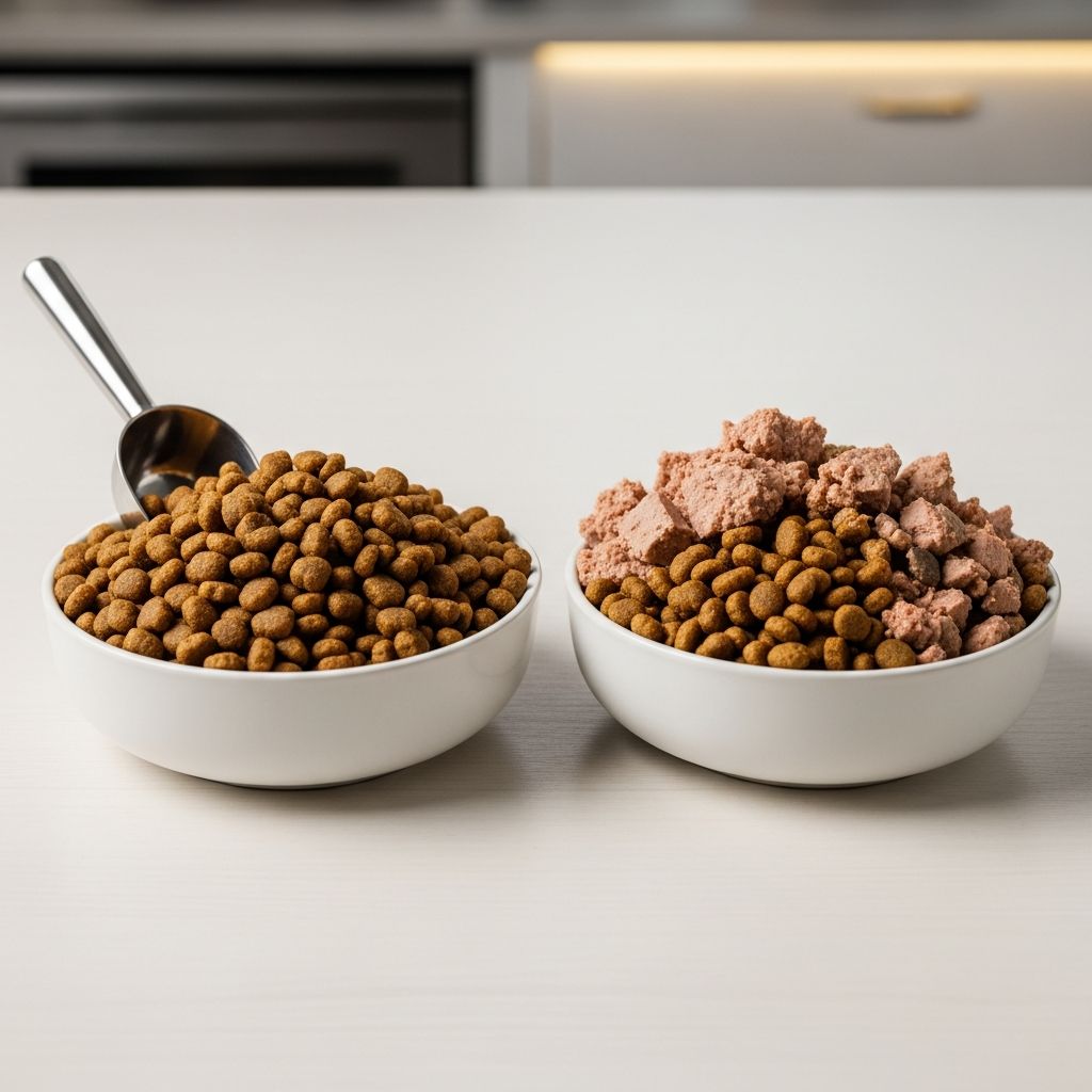Mixing Wet And Dry Dog Food: 5 Key Benefits For Dogs Unlock the advantages of combining wet and dry dog food for optimal health, hydration, and enjoyment in every meal.