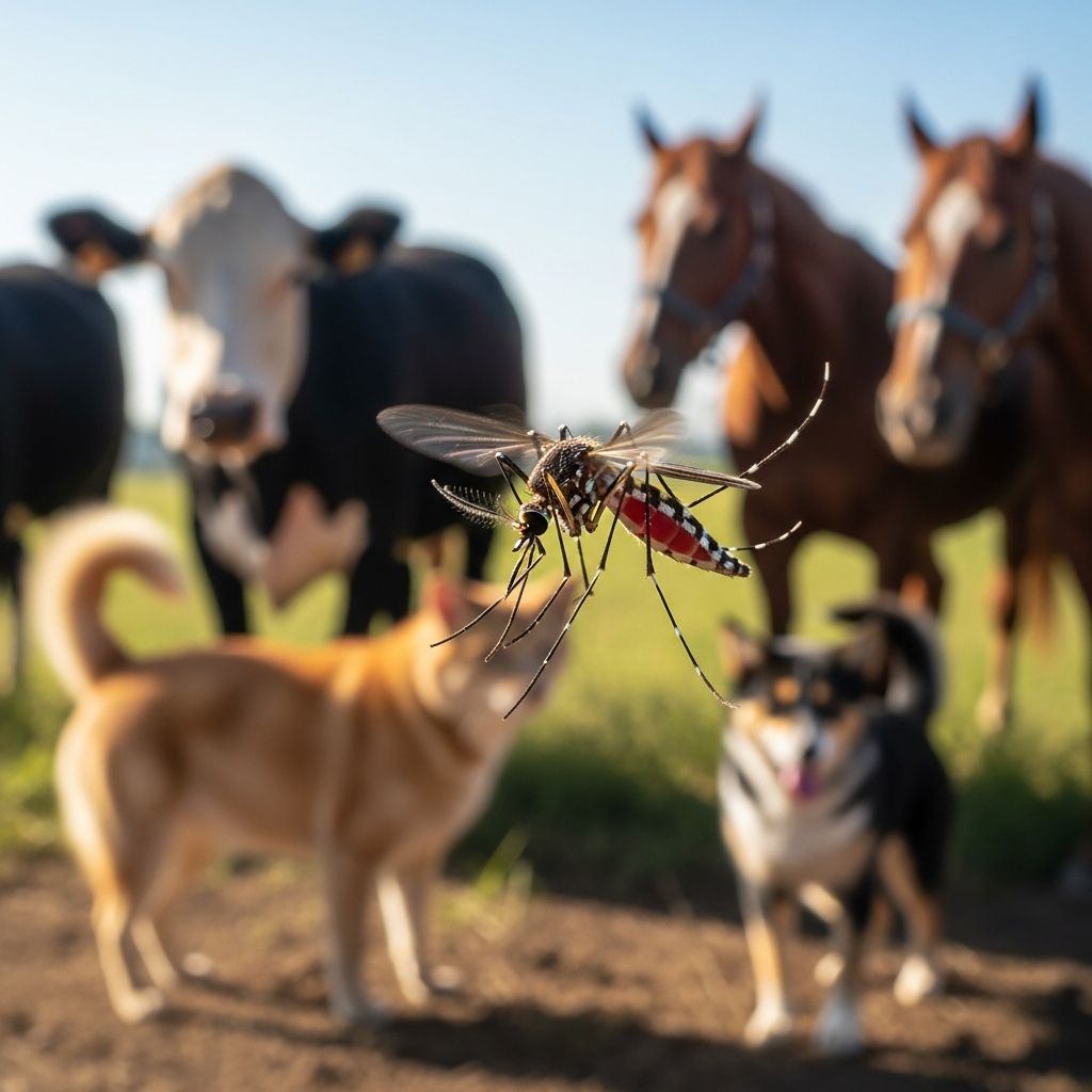 Mosquitoes Impacting Livestock And Pets: 6 Key Species To Know Exploring mosquito species, their bite effects on animals, disease transmission risks, and proven control strategies for farmers and pet owners.
