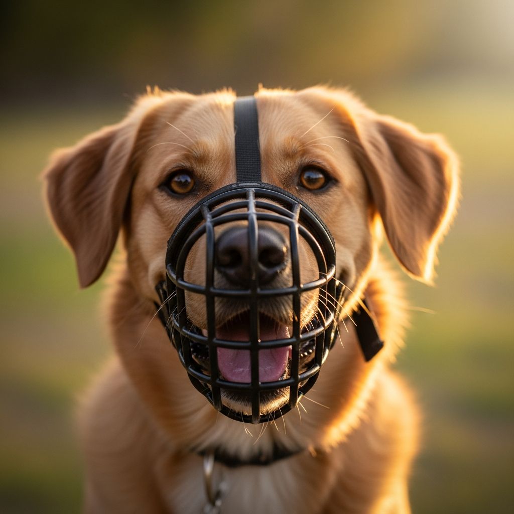 Discover how proper muzzle training transforms a simple tool into a confidence booster for dogs and owners alike in everyday and emergency scenarios.