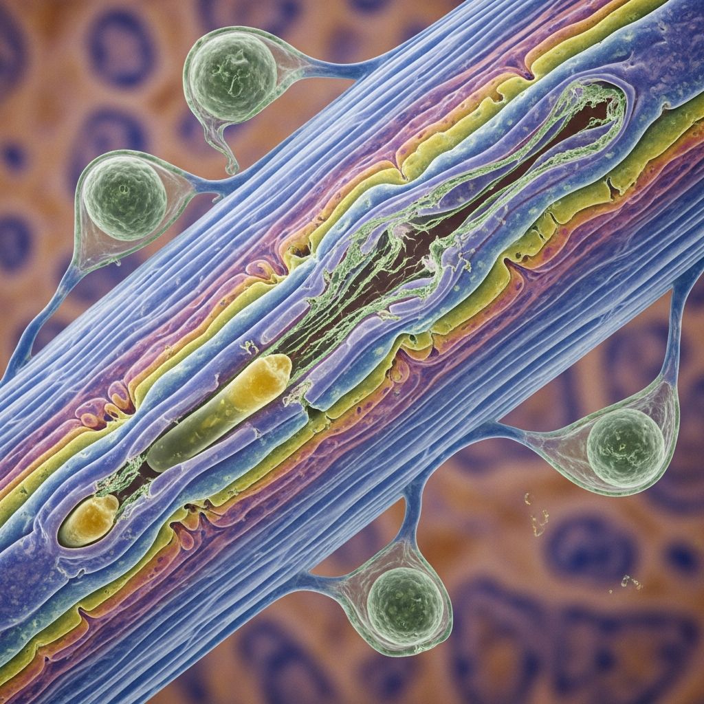 Exploring the causes, symptoms, diagnosis, and recovery potential of myelin disorders affecting pets and livestock worldwide.