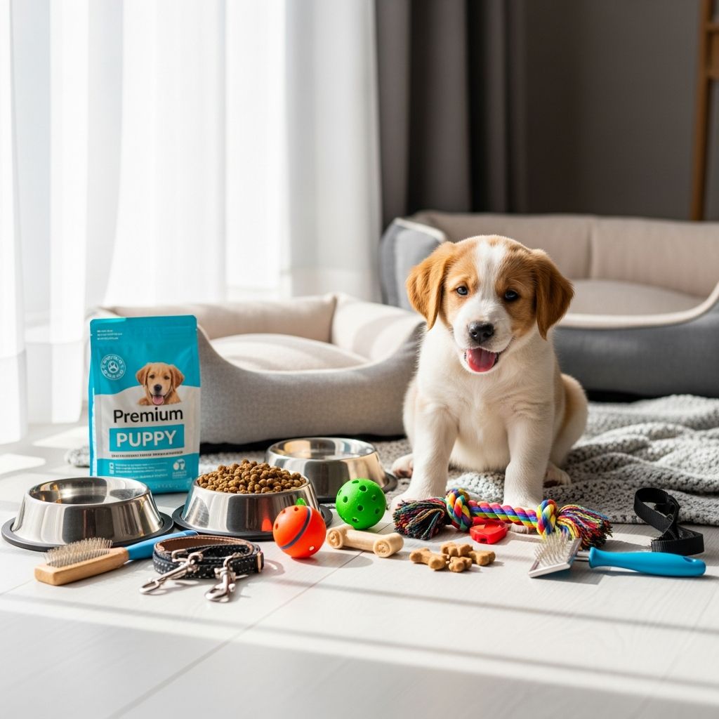 Discover the complete checklist of must-have items and care tips to welcome your new puppy home with confidence and joy.