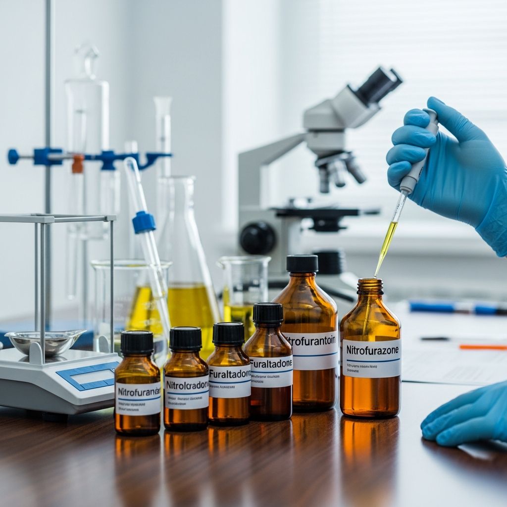 Nitrofurans In Veterinary Practice: Key Uses And Safety Exploring the role of nitrofurans as broad-spectrum antimicrobials in animal health management and therapy.