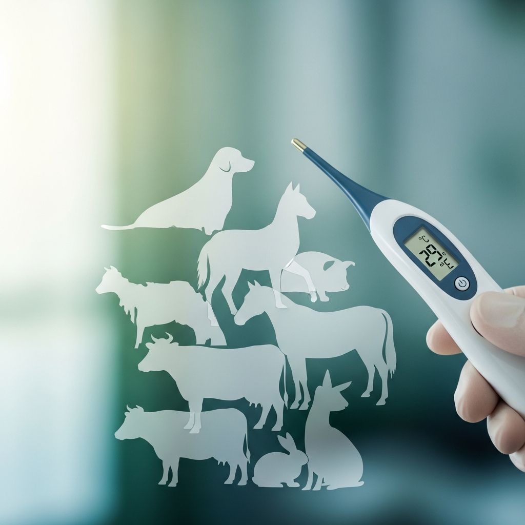 Normal Rectal Temperatures In Animals: Vet-Verified Ranges Essential guide to standard rectal temperature ranges across common animals, vital for pet owners and livestock managers to monitor health effectively.